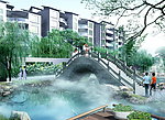 住宅小区园林景观效果图