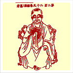矢量罗汉人物