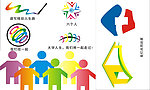 logo设计 团结 集体 LOGO