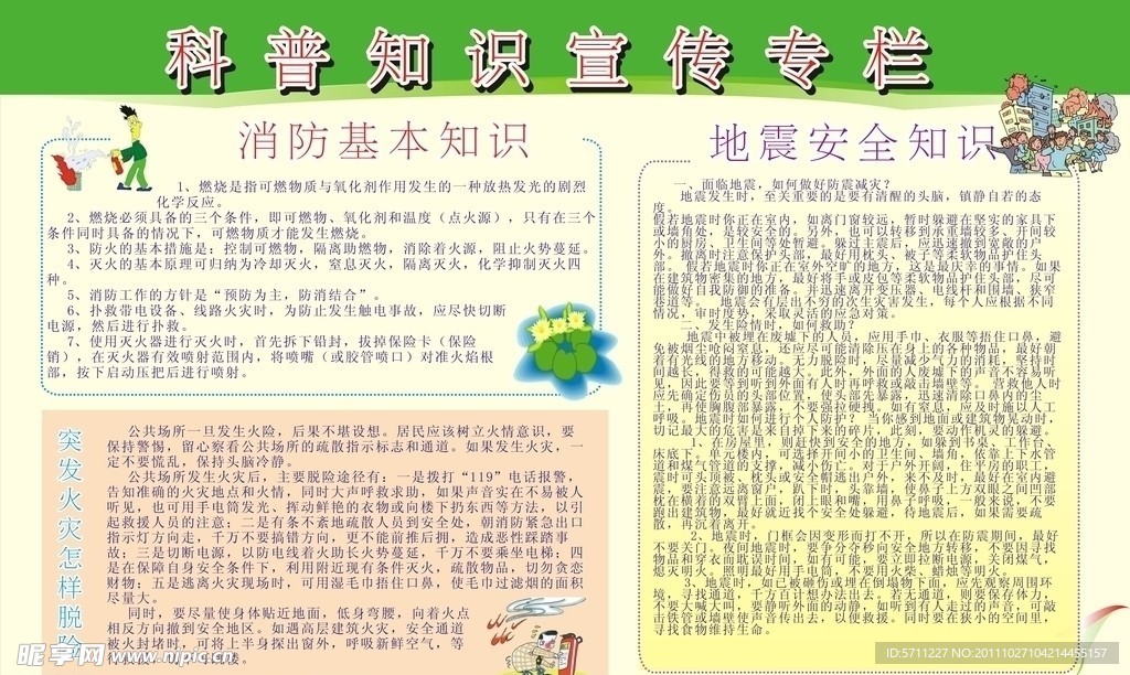 科普宣传栏