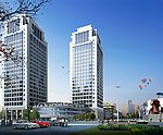 办公楼建筑效果图