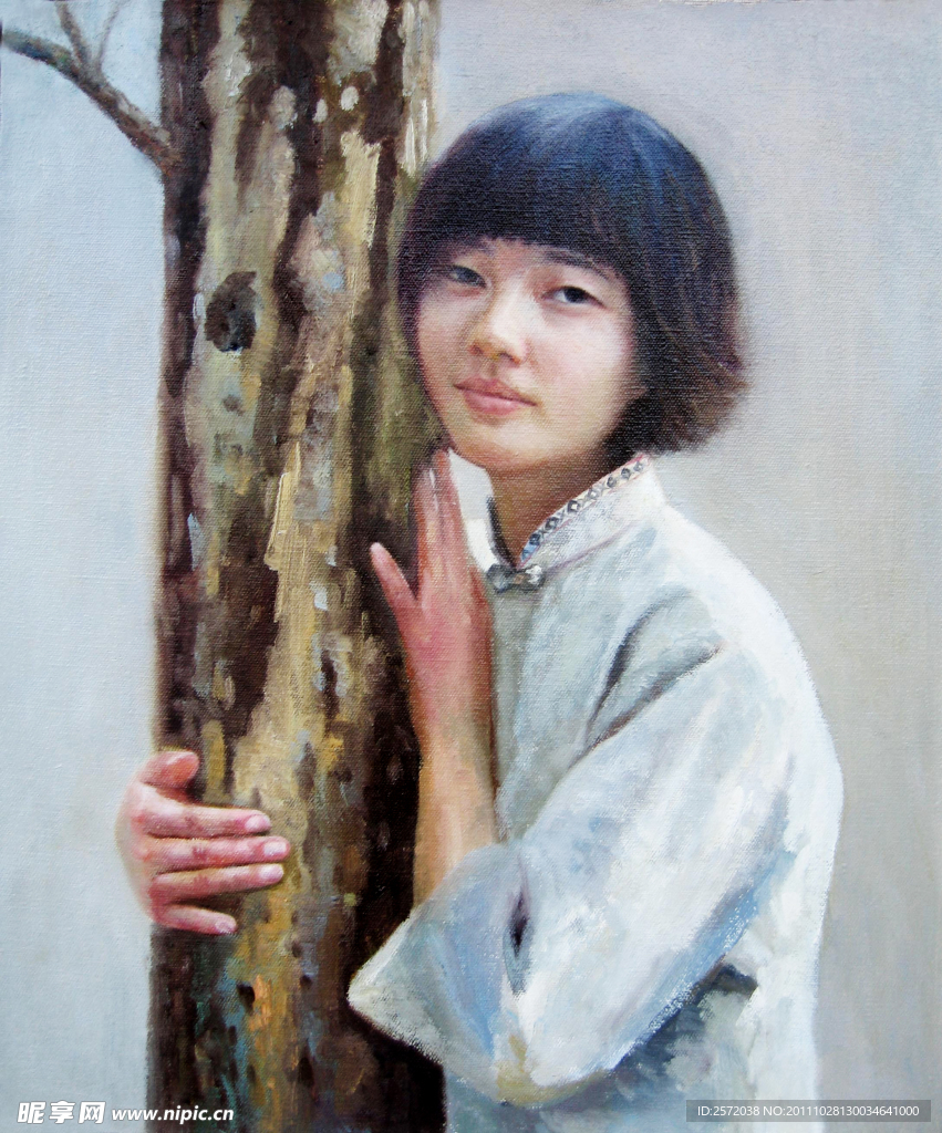 梧桐树下