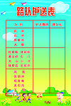 路队护送表