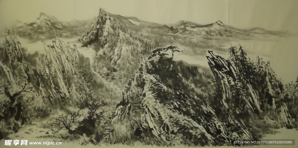 水墨山水