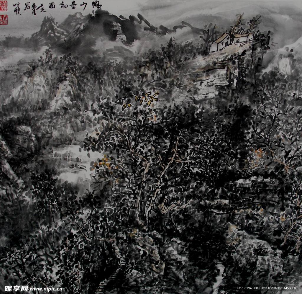 水墨江南