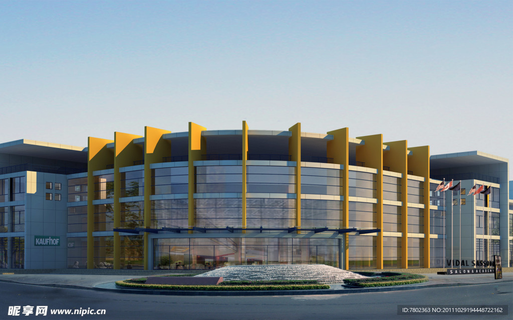 城市建筑效果图