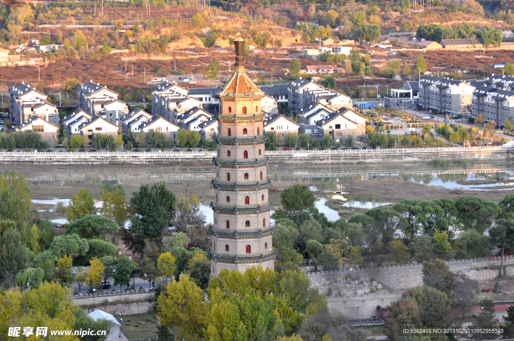 避暑山庄永佑寺舍利塔