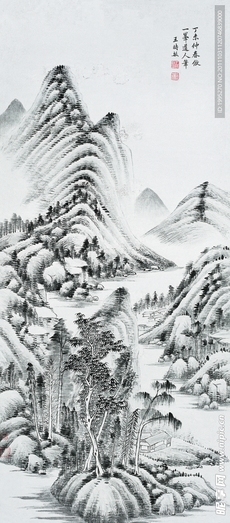 国画山水