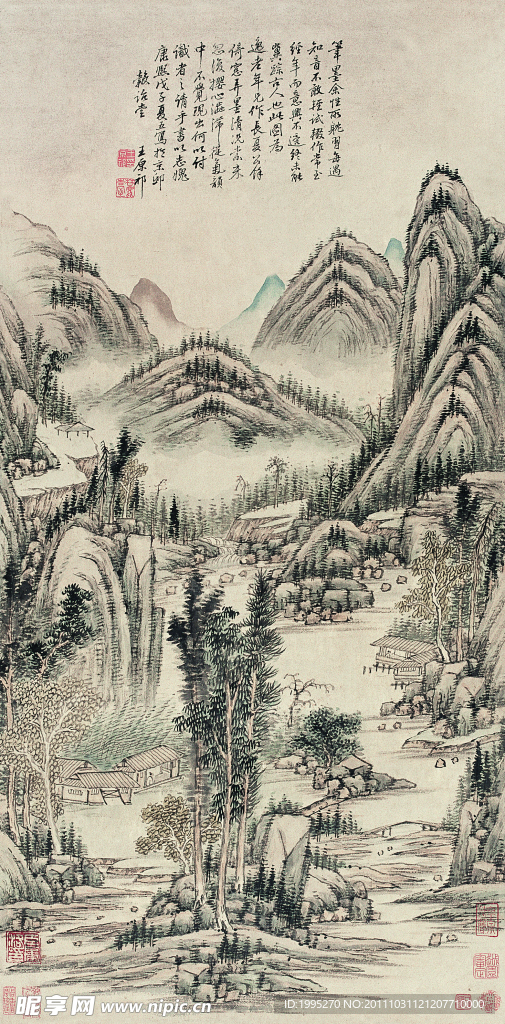 国画山水