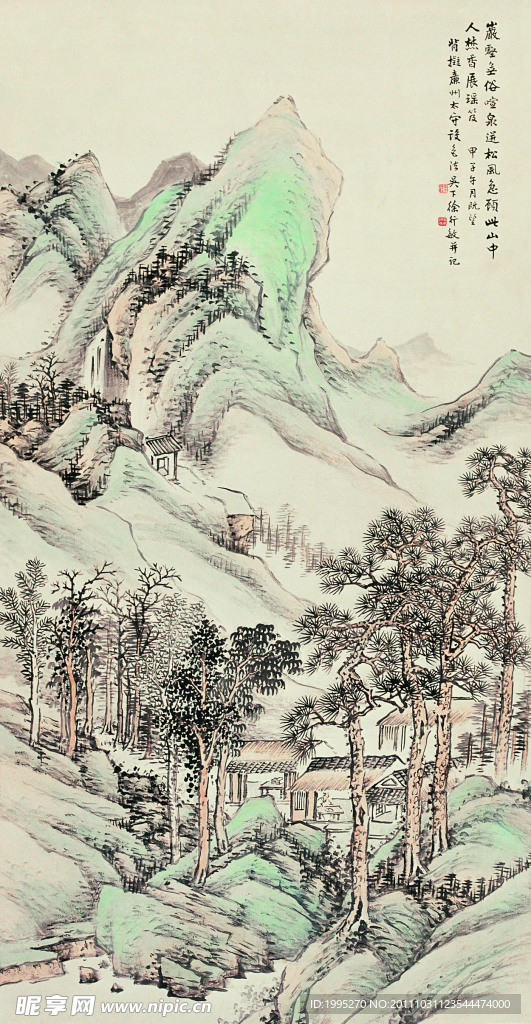 国画山水