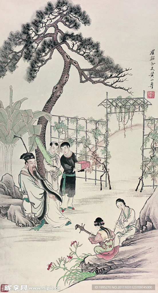 国画人物