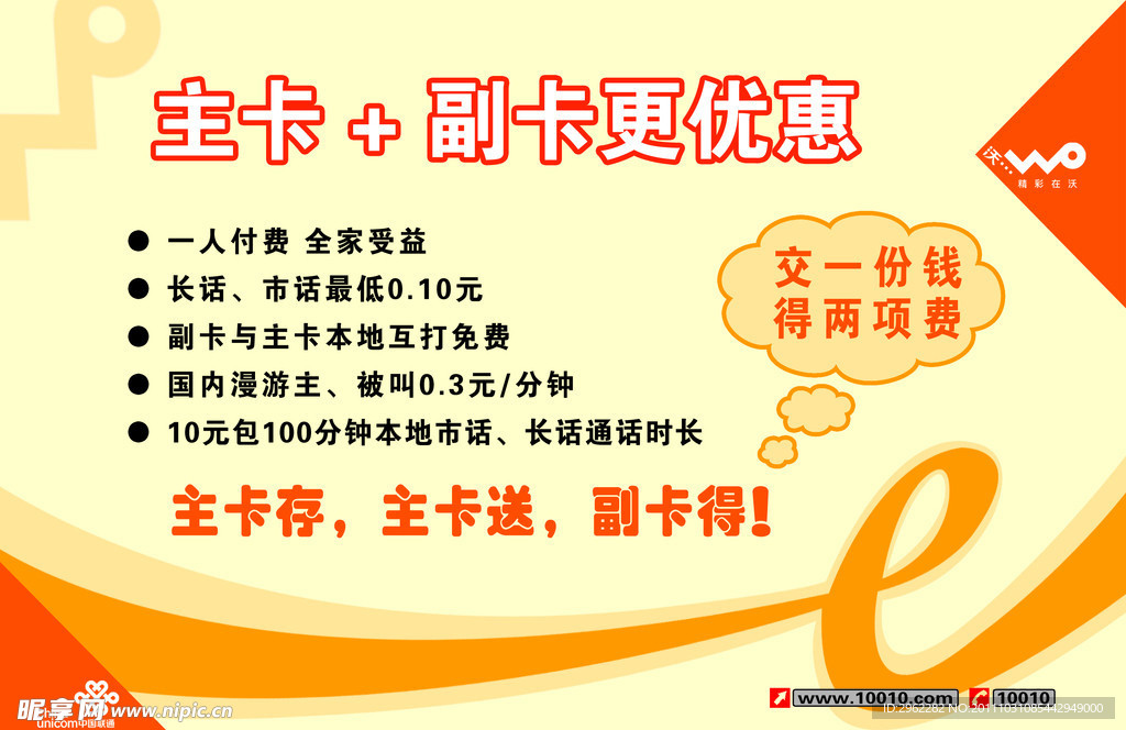 主卡 副卡更优惠