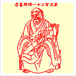 矢量罗汉人物