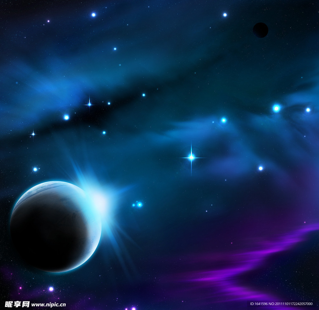浩瀚星空背景