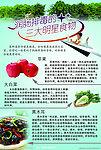 润肠排毒食物海报