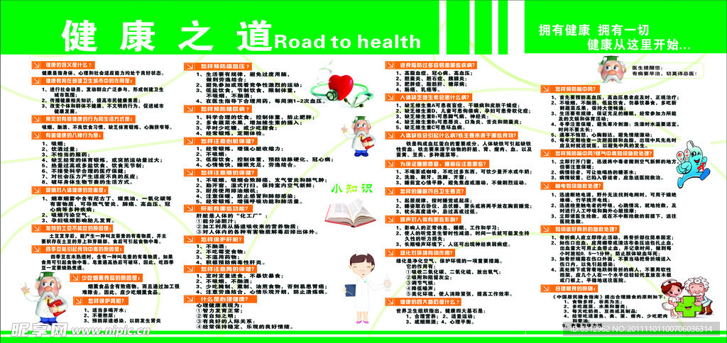健康宣传栏
