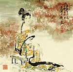 国画美女