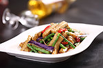 长豆角烧茄子