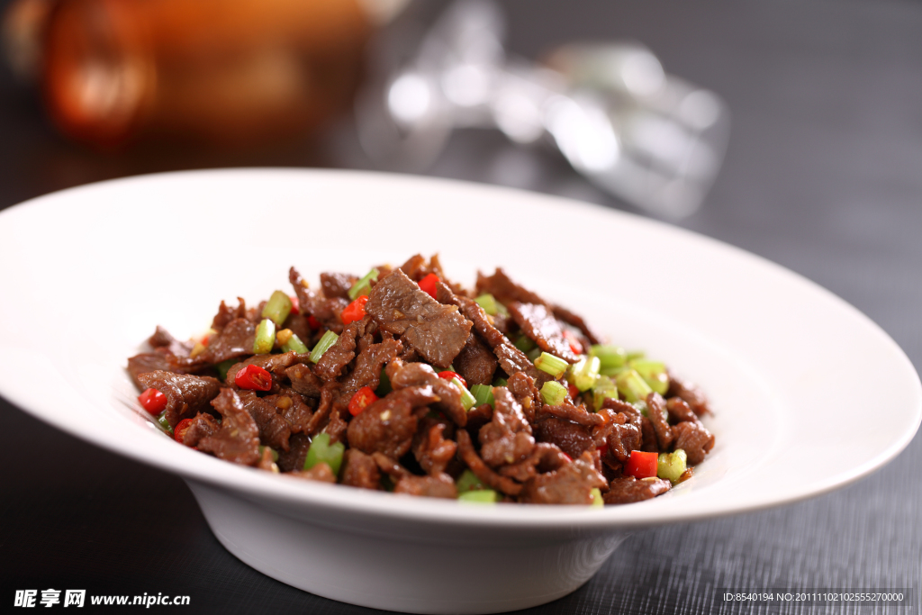 小炒黄牛肉