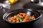 韭菜焖豆腐