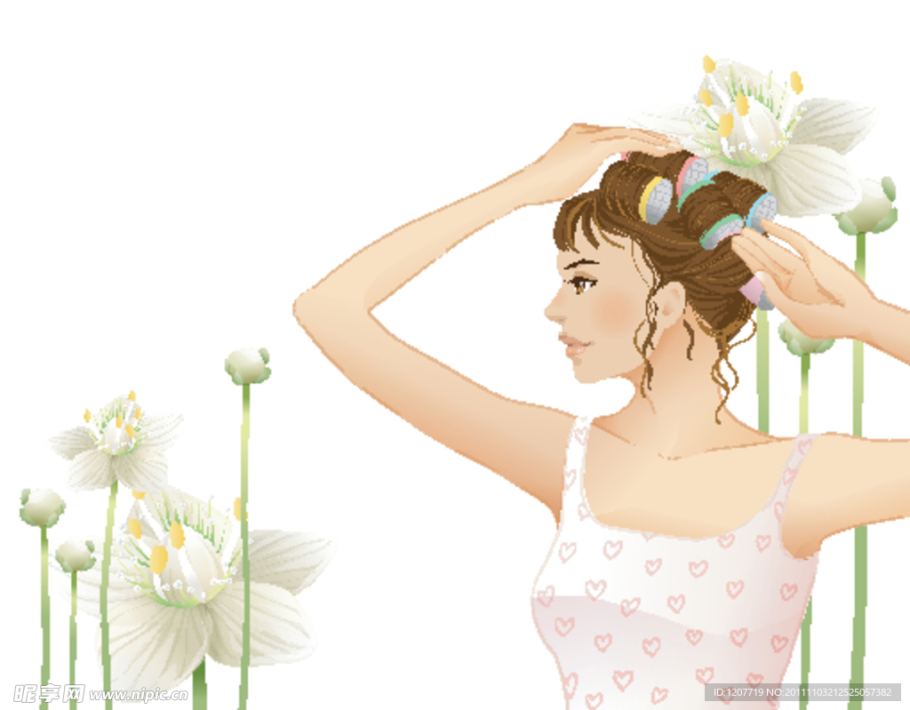 卡通女性