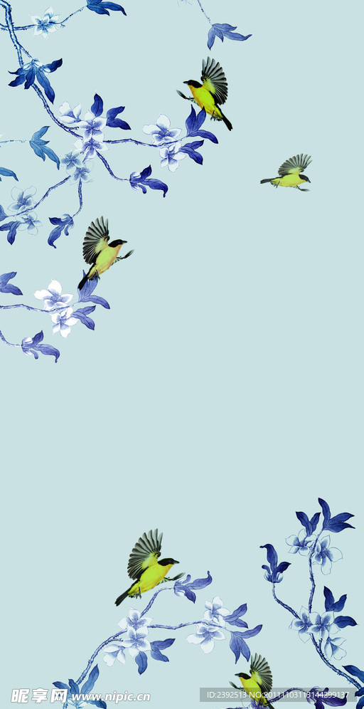 鸟语花香