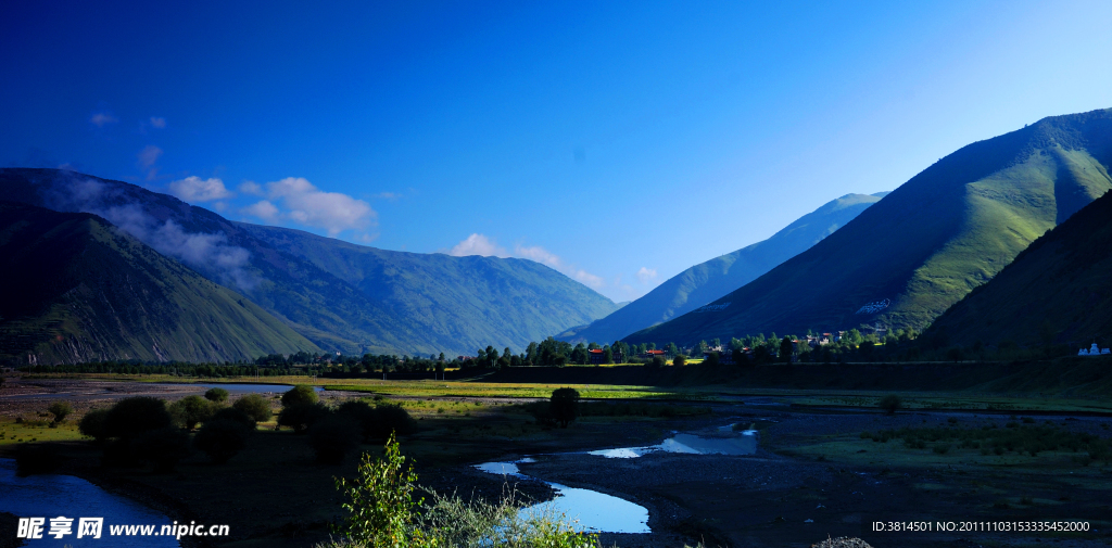 山沟清早