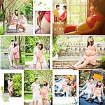 孕妇写真模板