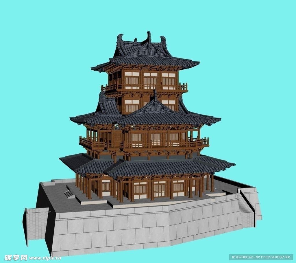 古建塔楼