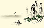 高山绘画