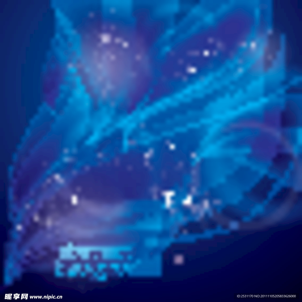 蓝色梦幻背景