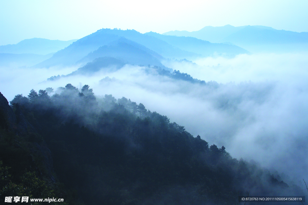 马骝山云海