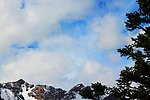 黄龙风景 雪山