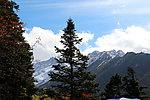 雪山 黄龙风景