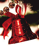 红色圣诞铃铛