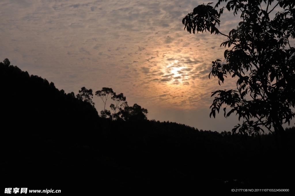 夕阳晚照