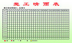 施工晴雨表