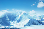 雪山全景