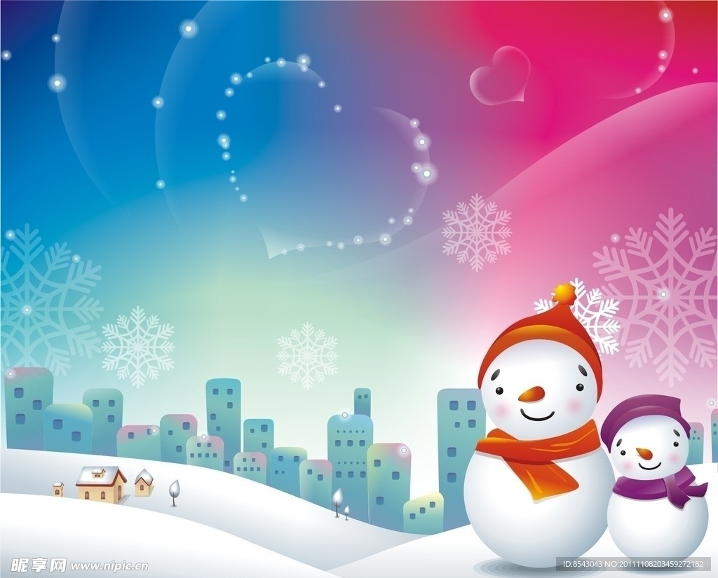 联通小雪人