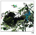 国画荷趣