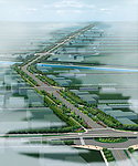城市园林景观效果图