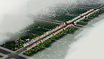 城市园林景观效果图