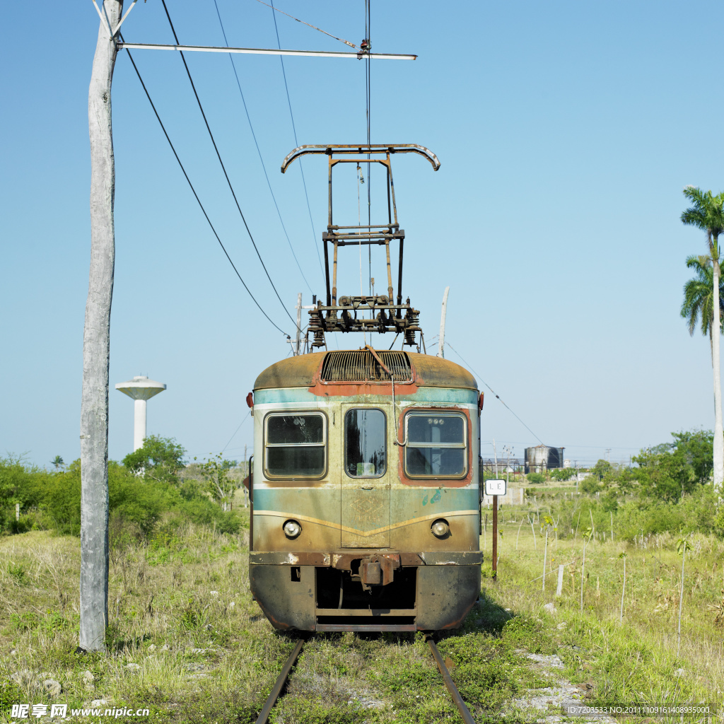 废旧电车