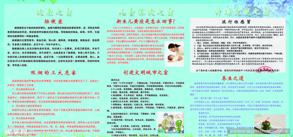 健康教育宣传栏
