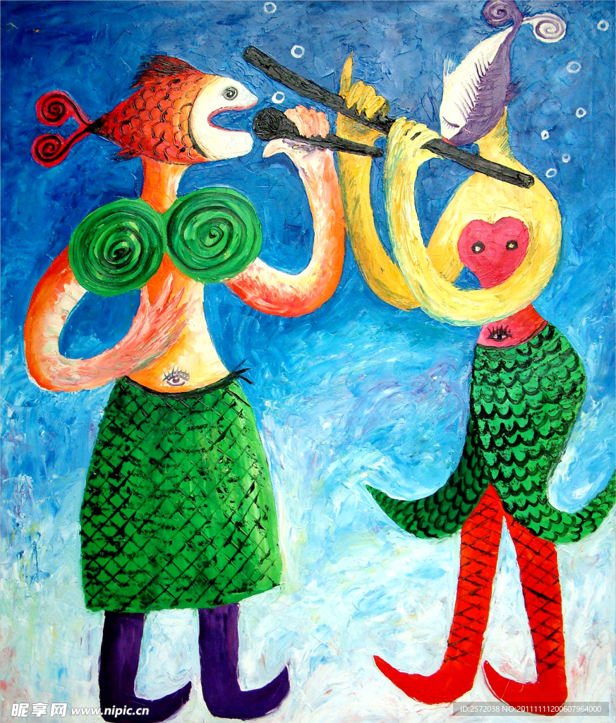 人物油画