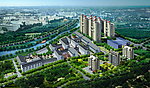 小区景观效果图