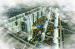 小区景观效果图