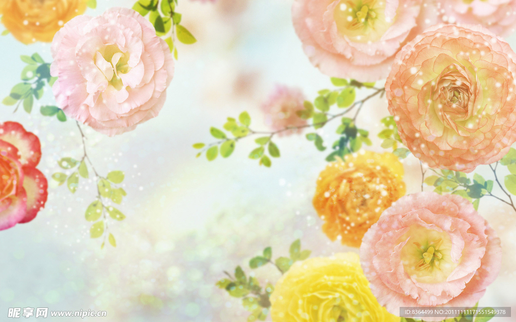 背景花纹