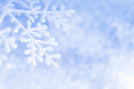 冬天雪花底纹