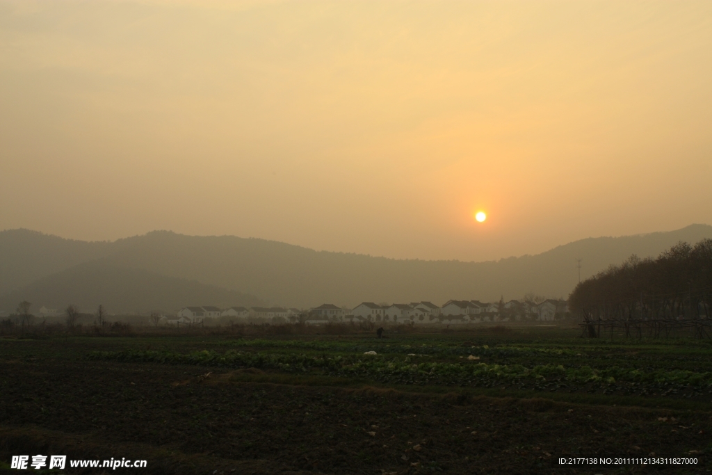 农村的早晨